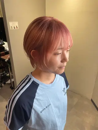 ショート 🫧透明感カラー 🫧しほのヘアスタイル