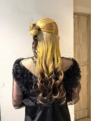 ヘアアレンジ 艶カラー/縮毛矯正/ アレンジ/akaneのヘアスタイル