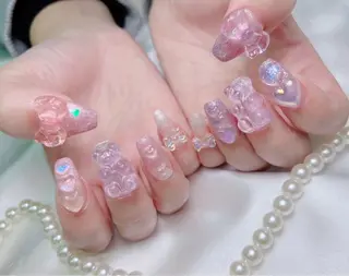 ネイル lucky nail 歌舞伎町のネイルデザイン