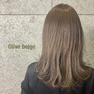 セミロング カラー RINA🧤 デザインとボブのヘアスタイル