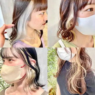 ショート カラー ハイトーン×レイヤー ／遠藤将太のヘアスタイル