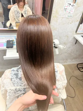 ロング 髪質改善/ メンズカット・パーマのヘアスタイル