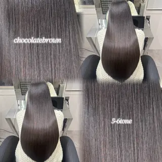 ロング 🕊️ナチュラル盛れ 韓国風艶髪/マホ🫧のヘアスタイル