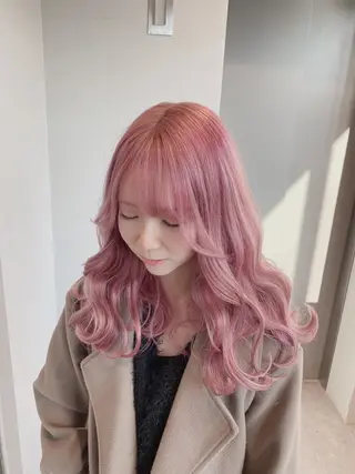 セミロング カラー ヘアアレンジ メンズ ブリーチ博士 MASATOのヘアスタイル