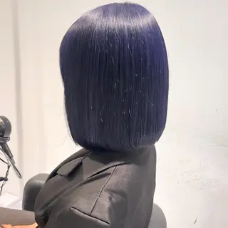 ミディアム カラー 🫧うる艶トレンド 🫧透明感カラーのヘアスタイル