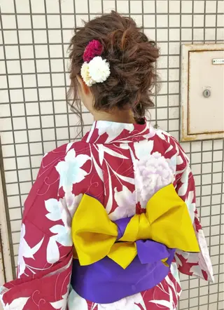 ロング ヘアアレンジ あんざき みわのその他イメージ
