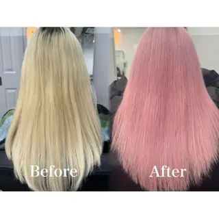 セミロング カラー 💕韓国レイヤー× 髪質改善　宮内諒のヘアスタイル