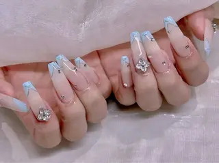 ネイル 長さだし専門店 M2　rikaのネイルデザイン