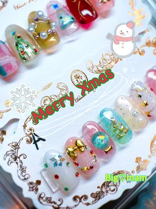 ネイル Big♡mam所属・Big♡mam （MAMI）のネイルデザイン