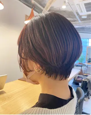 ショート 丸みボブ　ショート ｍａｎａｍｉのヘアスタイル