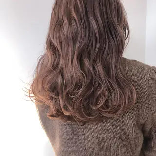 ロング カラー ヘアアレンジ fit stand /HIIRAGIのヘアスタイル