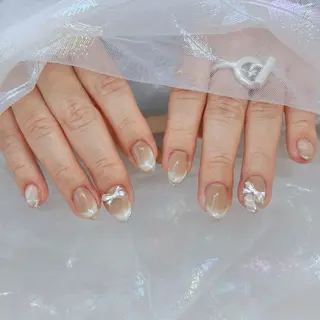 ネイル CeCeGarden ✨️キラキラワンホンのネイルデザイン