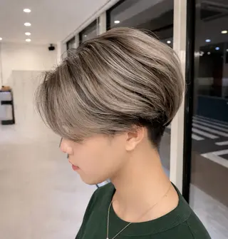 ショート メンズ 虻川 天秀のヘアスタイル