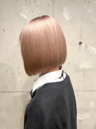 ショート カラー パーマ ヘアアレンジ メンズ 【縮毛矯正ブリーチ】 MANATO🌈のヘアスタイル
