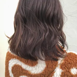 ミディアム カラー パーマ ヘアアレンジ 【ツヤ髪美容師】 ツダケイスケのヘアスタイル