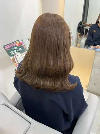 セミロング YUIMARL岡山店 YUNOKA🦋🫧のヘアスタイル