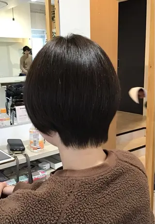ショート ショートボブカット /堀内波玲のヘアスタイル