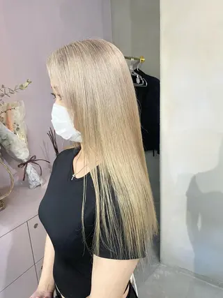 カラー 前橋 姫奈のヘアスタイル