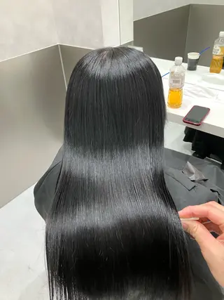 ロング 💖ブリーチなし透明 感💖ASAHIのヘアスタイル