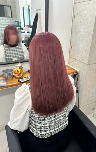 ロング カラー ヘアセット🎀透明感 カラーHiROEのヘアスタイル