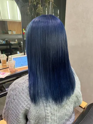 セミロング カラー 透明感カラー/ ネイル💅まりなのヘアスタイル