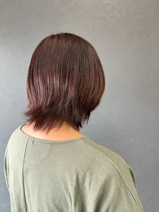 カラー 松井 咲樹のヘアスタイル