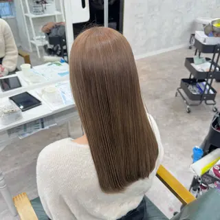 ロング カラー JUNSHIN🦋 ヘアセット／カラーのヘアスタイル