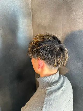 ショート パーマ メンズ メンズ特化 前橋のヘアスタイル