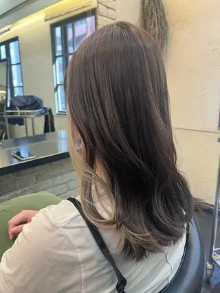 ロング ✨艶々ケア カラー🎀ミカゼのヘアスタイル