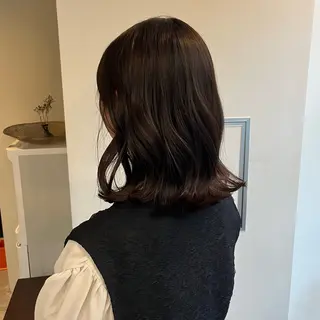 ミディアム rimi tabeiのヘアスタイル