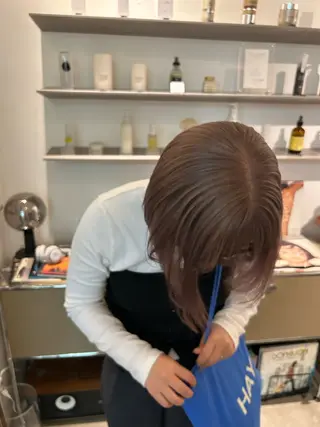 カラー yuumi／透明感 カラー♩のヘアスタイル