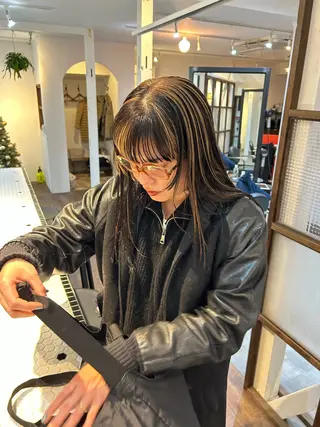 ロング 金田 夏野のヘアスタイル