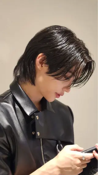 ミディアム メンズ 湖城 恵吾のヘアスタイル