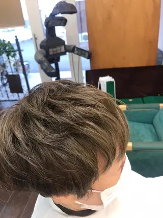 ショート パーマ 桧山 真のヘアスタイル