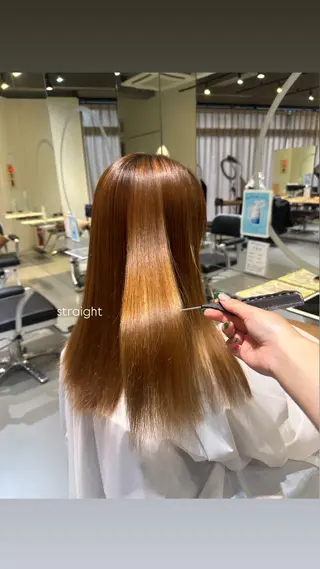 パーマ こがねざわみさき 🦭透明感カラーのヘアスタイル