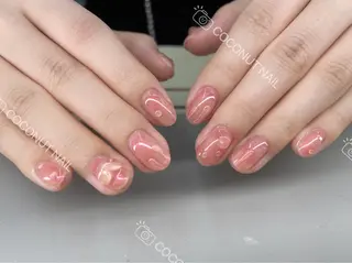 ネイル 神田 ココナッツのネイルデザイン