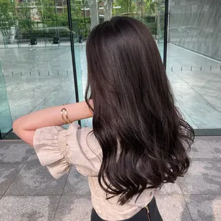 ロング カラー 💖ブリーチなし透明 感💖ASAHIのヘアスタイル