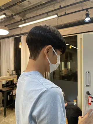 ショート パーマ メンズ 早瀬裕之 パーマのヘアスタイル
