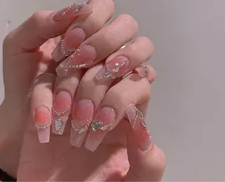 ロング nina beautyのネイルデザイン