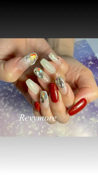 セミロング ネイル nail salon Revymoreのネイルデザイン
