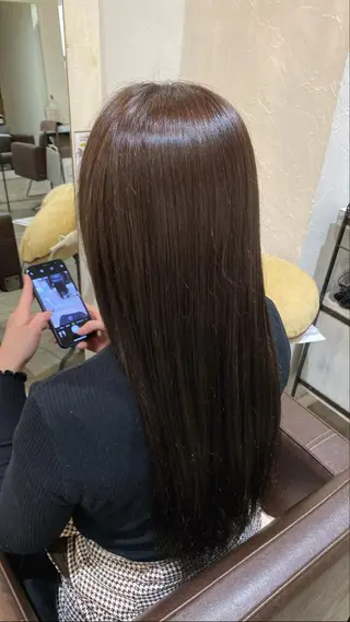 ロング 前橋 姫奈のヘアスタイル
