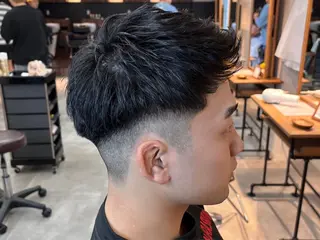 ショート メンズ 🔥フェードカット/ パーマ特化🔥/森のヘアスタイル