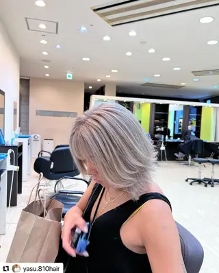 ミディアム カラー メンズ 🩷Eny terrace🩷のヘアスタイル