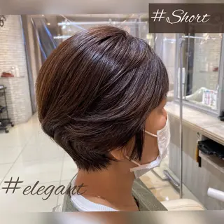 ショート カラー 似合う髪型が 分からない方へのヘアスタイル