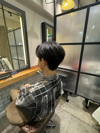 メンズ 暖色カラー🤎Red Neo meiのヘアスタイル
