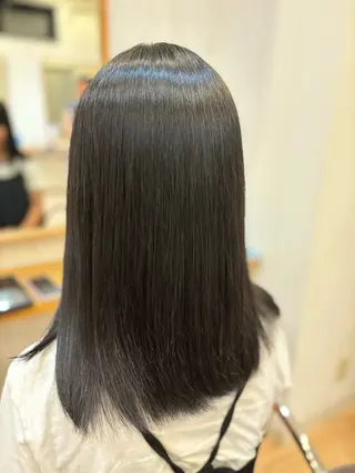 セミロング すなが/ハイライト モデル募集中のヘアスタイル