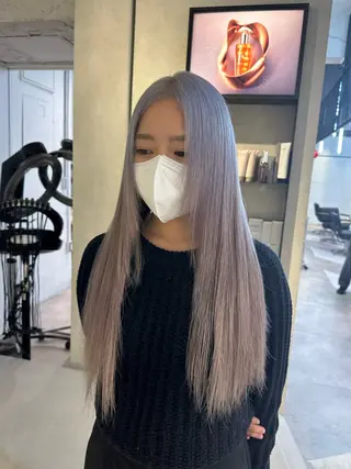 カラー ハイトーン特化 pepe🎀のヘアスタイル