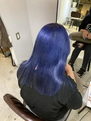 ミディアム 新井 広樹のヘアスタイル