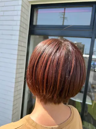 ショート 高木 瑶子のヘアスタイル