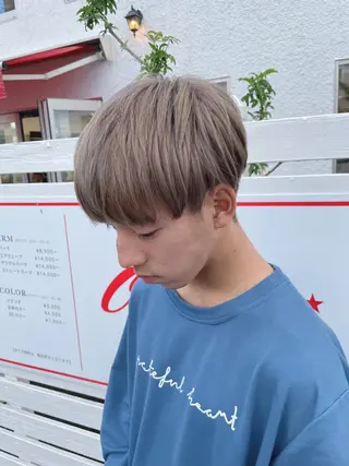 カラー メンズ コレットヘアー 田中アヤノのヘアスタイル